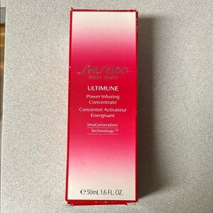 BNIB SHISEIDO Ultimune Power Infusing Serum 50ml 1.6oz. Luxury skincare.